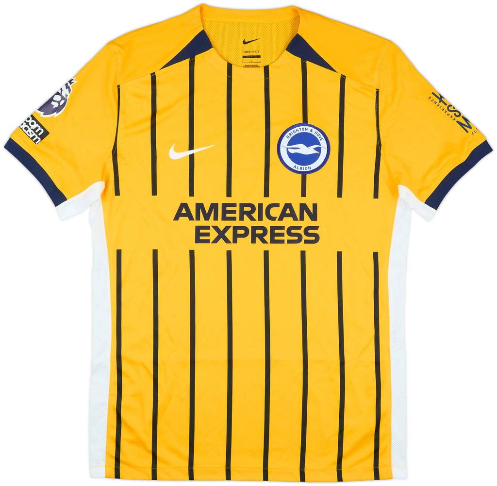 2024-25 Brighton Match Issue Away Shirt Joao Pedro #9