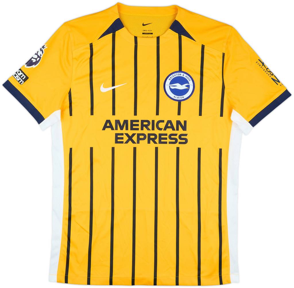 2024-25 Brighton Match Issue Away Shirt Welbeck #18