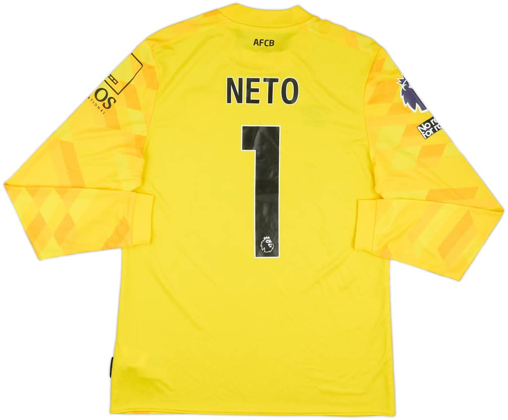 2024-25 Bournemouth Match Issue GK Shirt Neto #1