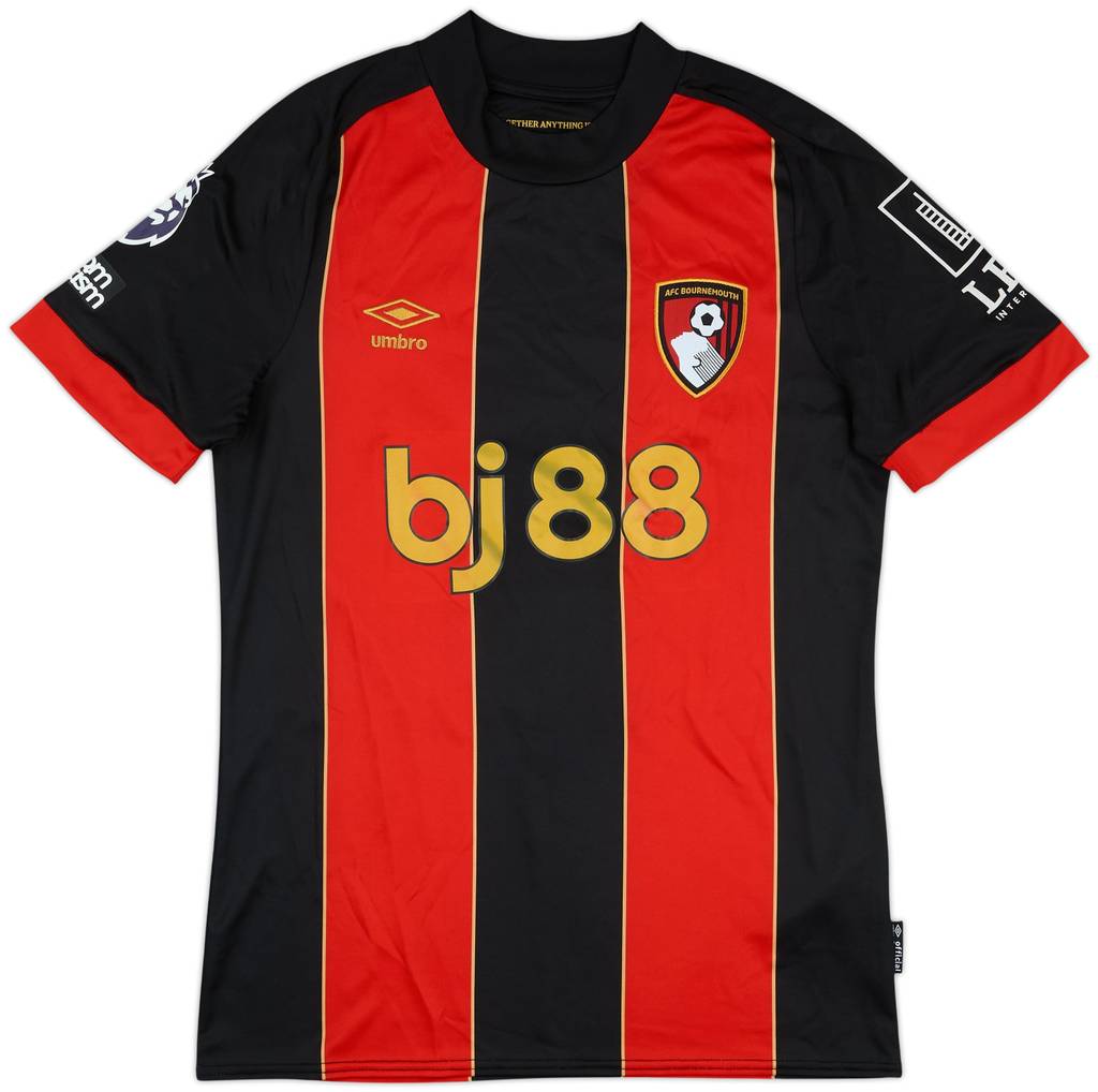 2024-25 Bournemouth Match Issue Home Shirt Kluivert #19