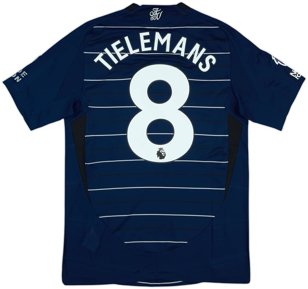 2024-25 Aston Villa Match Issue Third Shirt Tielemans #8