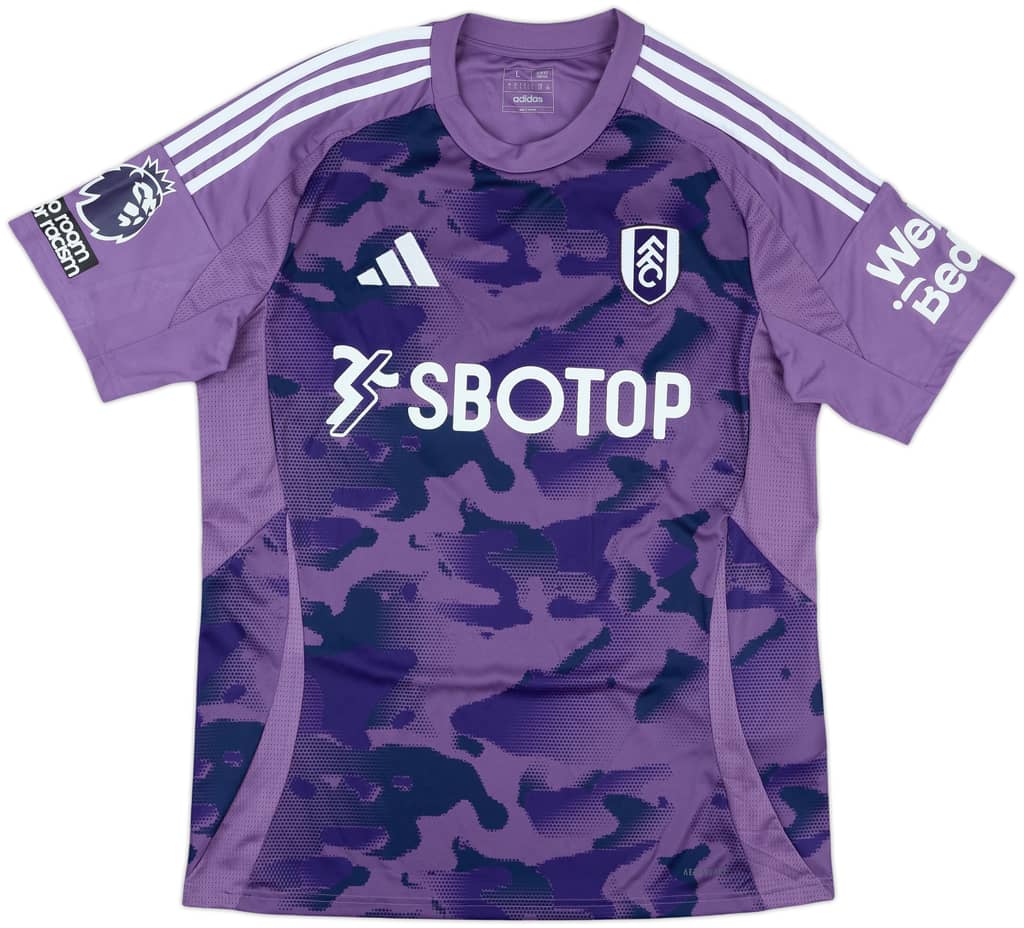 2024-25 Fulham Match Issue Third Shirt Iwobi #17