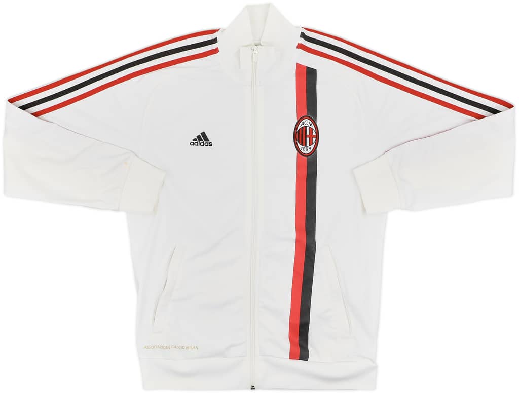 2011-12 AC Milan adidas Track Jacket - 8/10 - (S)