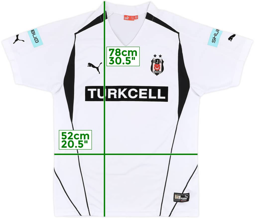2004-05 Besiktas Alternate Home Shirt - 8/10 - (XXL)