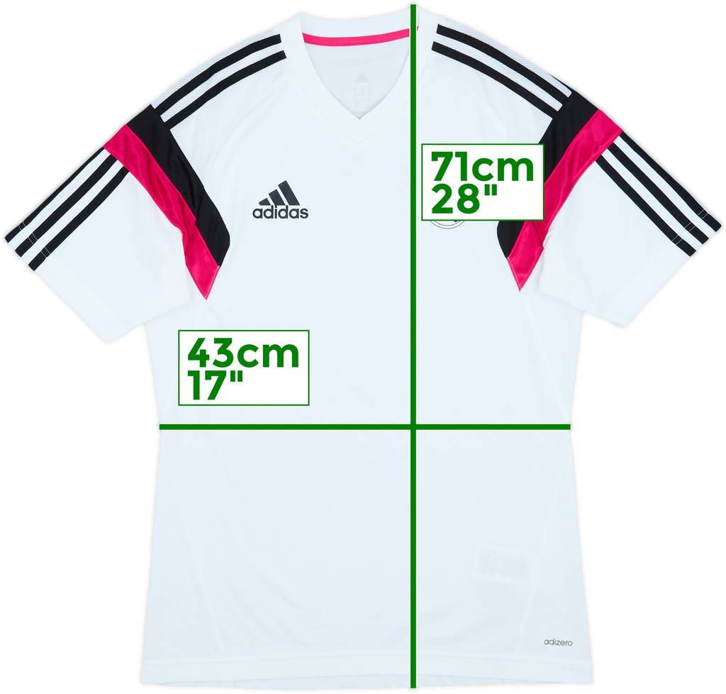 2014-15 Real Madrid adidas Training Shirt - 9/10 - (S)