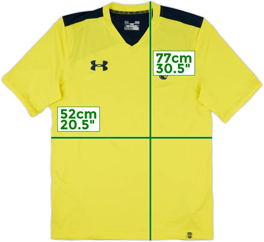 2014-15 Tottenham Under Armour Training Shirt - 7/10 - (L)