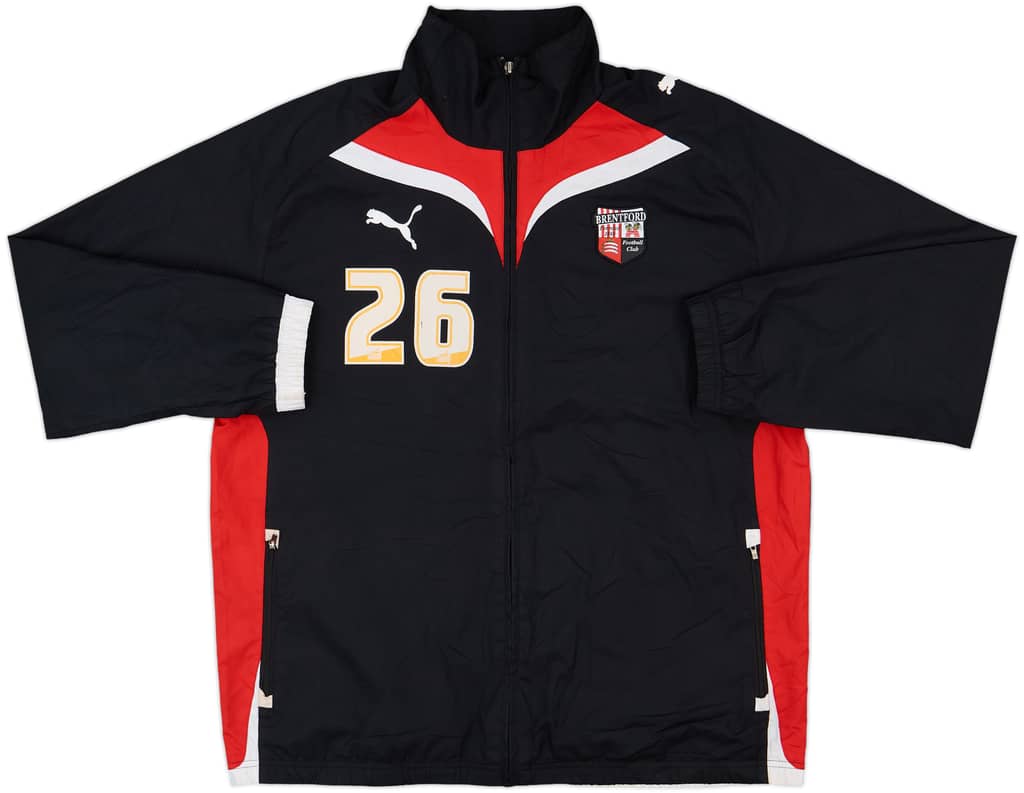 2009-10 Brentford Puma Player Issue Track Jacket #26 - 7/10 - (M)