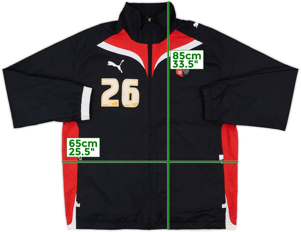 2009-10 Brentford Puma Player Issue Track Jacket #26 - 7/10 - (M)