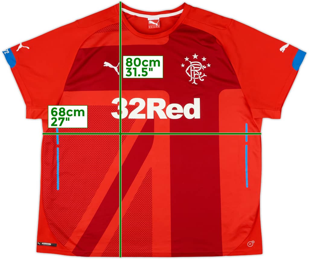 2014-15 Rangers Third Shirt - 9/10 - (3XL)