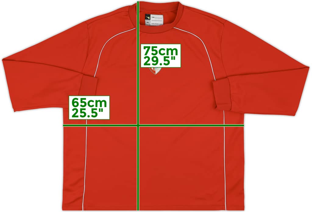 2008-09 AC Mantova Diadora Sweat Top - 8/10 - (XL)