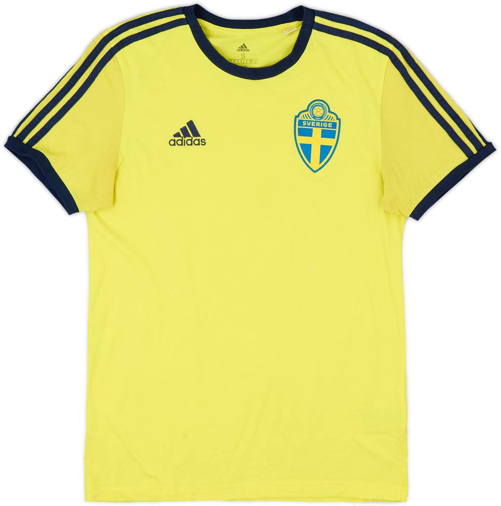 2019-20 Sweden adidas Cotton Tee - 7/10 - (S)