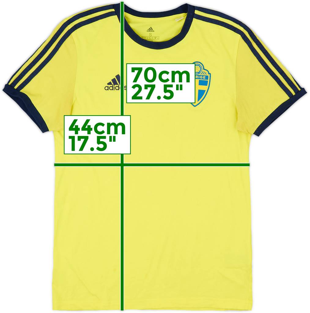 2019-20 Sweden adidas Cotton Tee - 7/10 - (S)