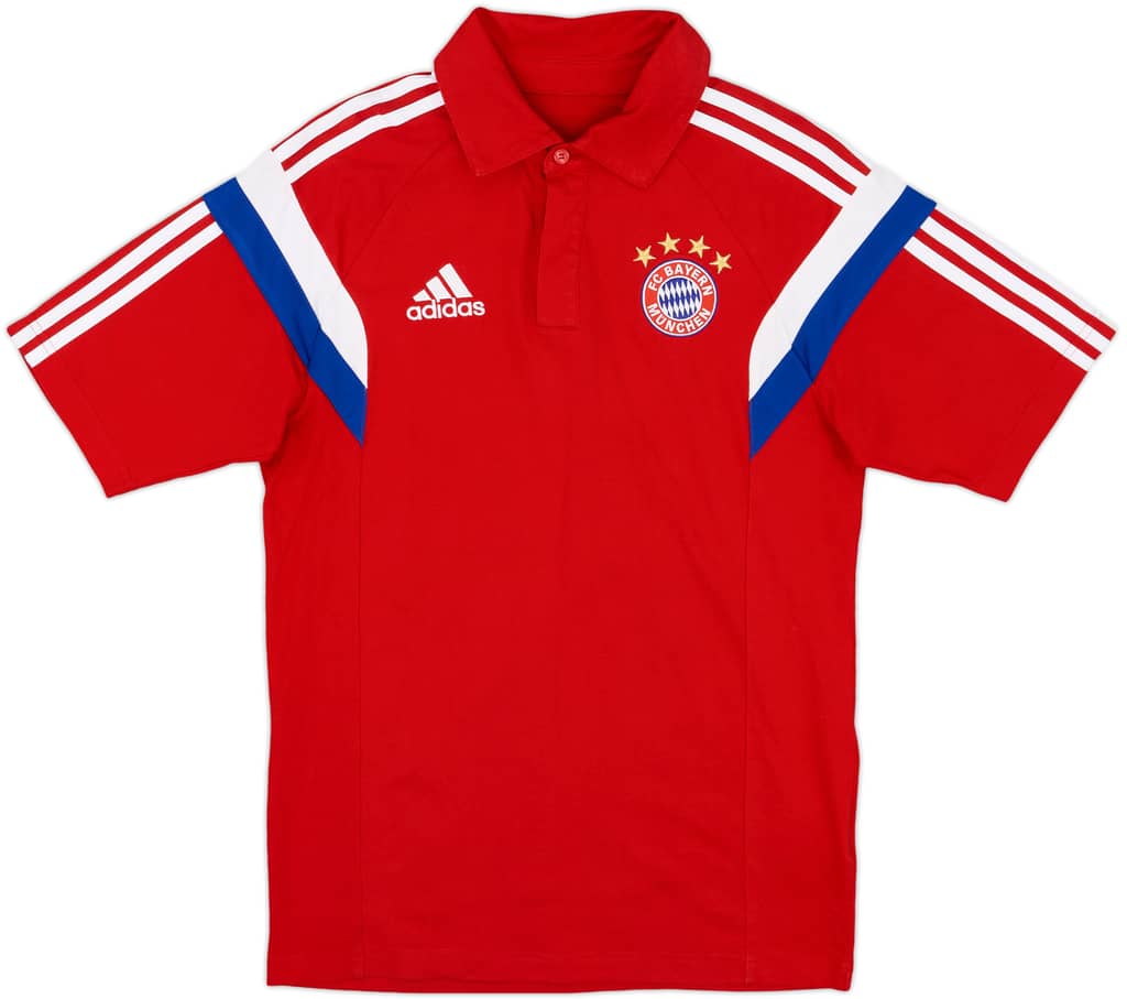 2014-15 Bayern Munich adidas Polo Shirt - 9/10 - (S)