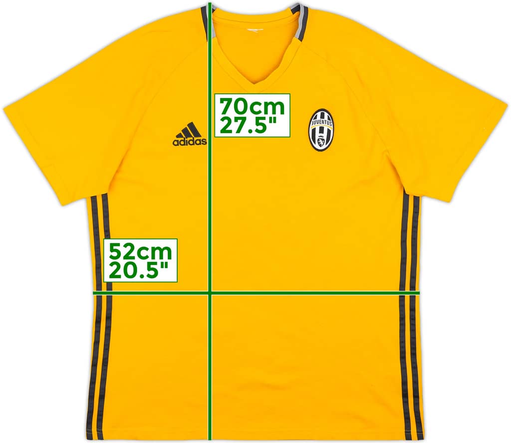 2016-17 Juventus adidas Cotton Tee - 8/10 - (L)