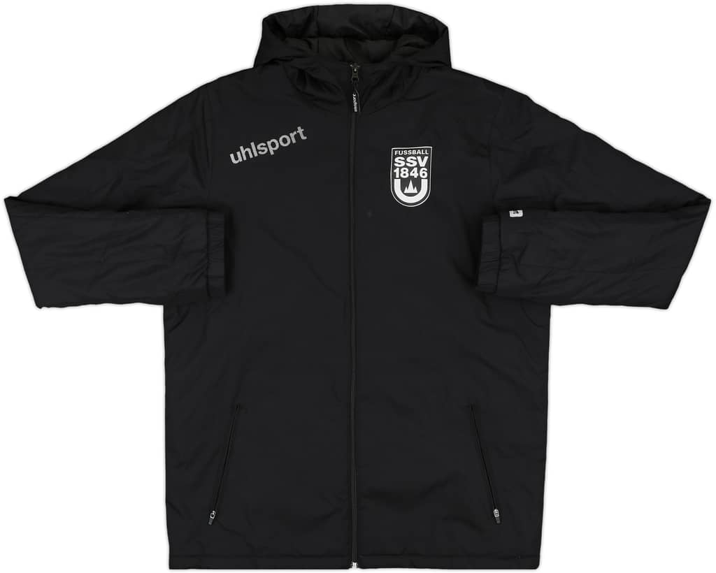 2019-20 Ulm Uhlsport Hooded Padded Bench Coat - 8/10 - (L)