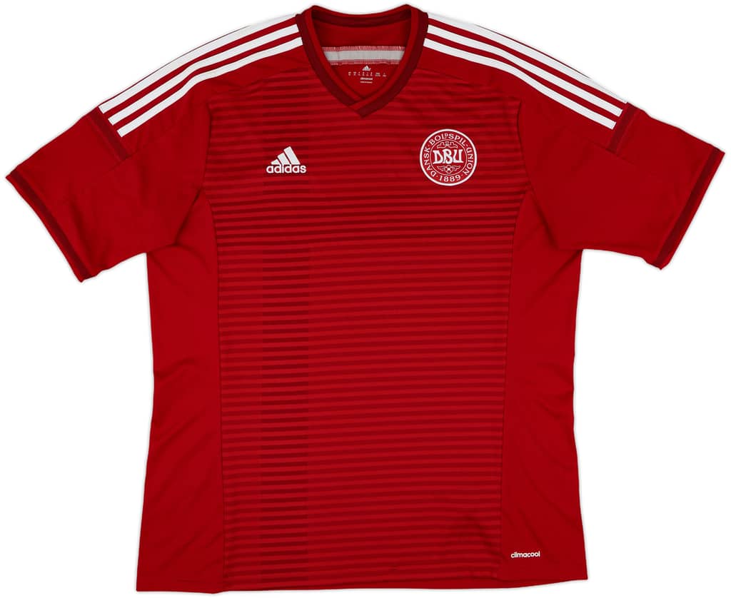 2014-15 Denmark Home Shirt - 8/10 - (XL)