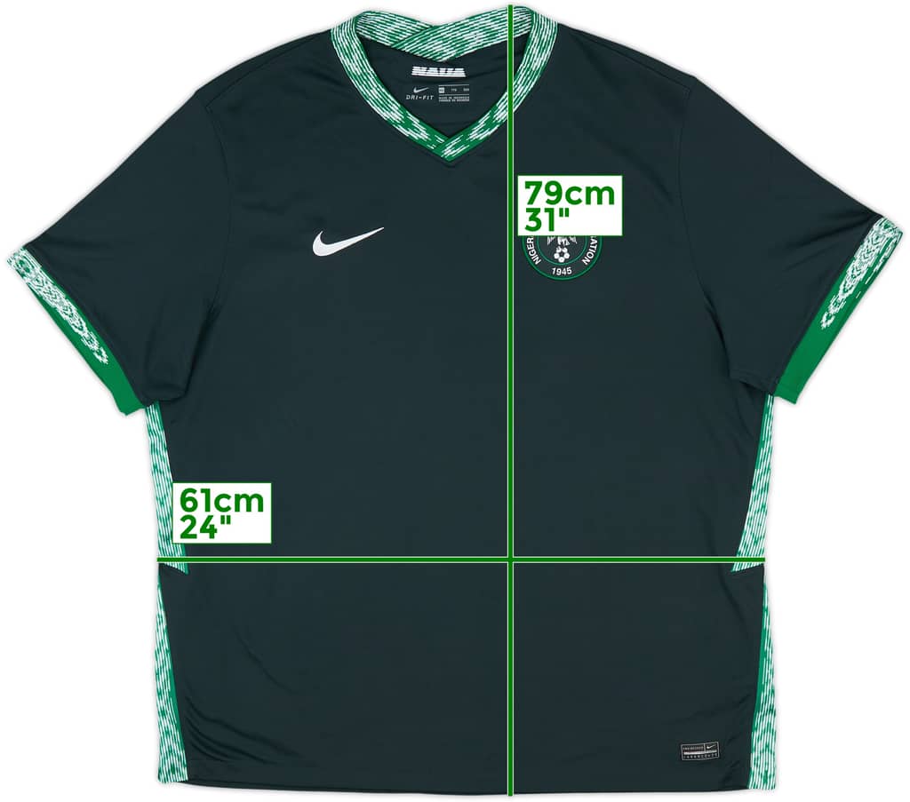 2020-21 Nigeria Away Shirt - 9/10 - (XXL)