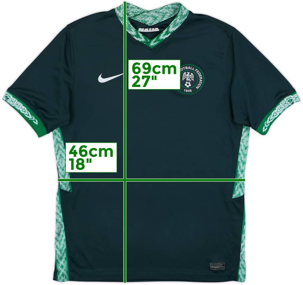 2020-21 Nigeria Away Shirt - 8/10 - (M)
