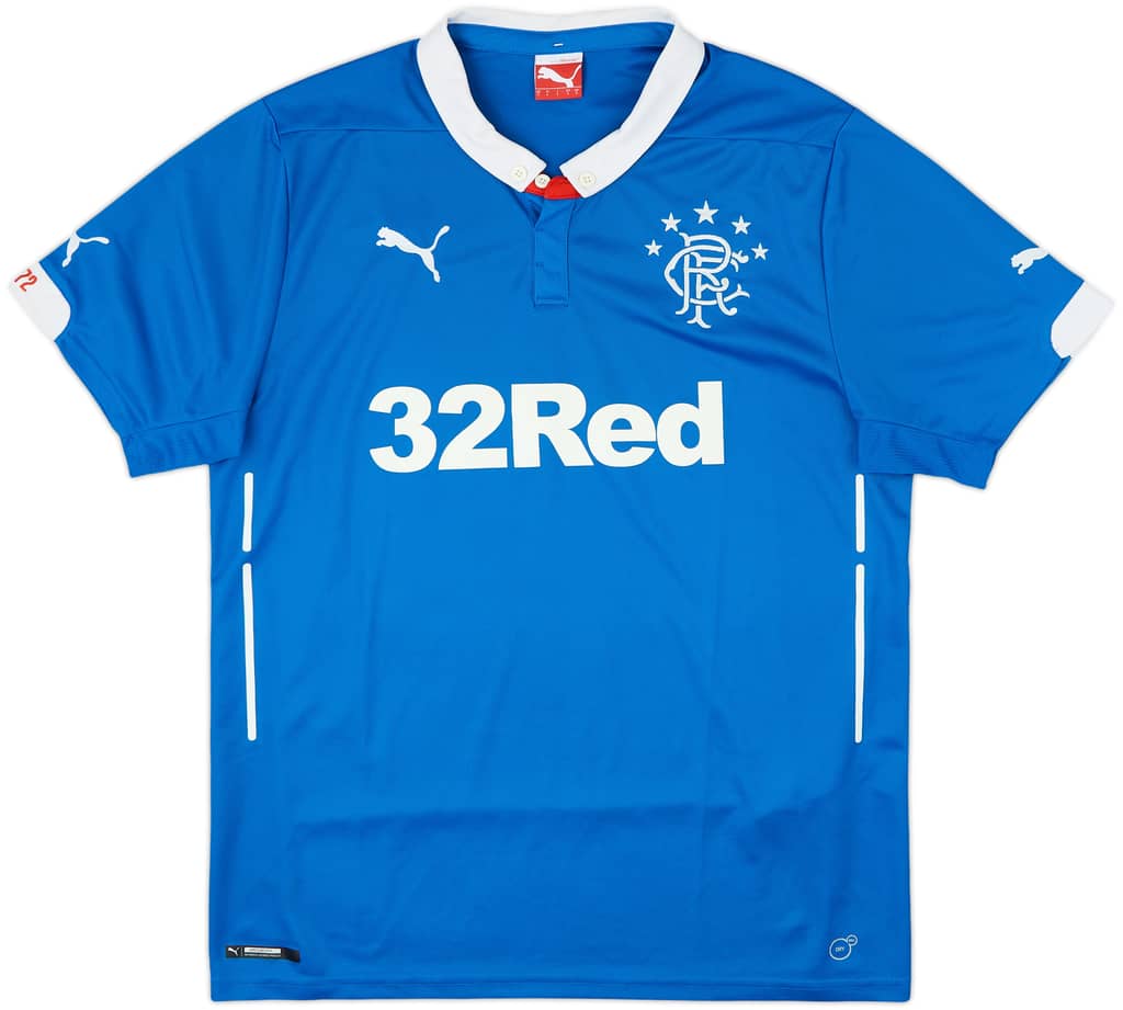 2014-15 Rangers Home Shirt - 10/10 - (L)