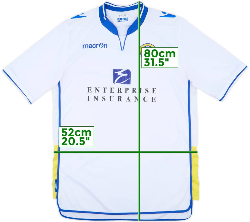 2012-13 Leeds United Home Shirt - 7/10 - (XXL)