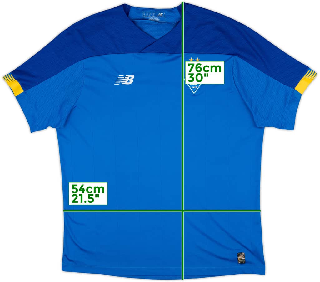 2019-20 Dynamo Kyiv Away Shirt - 9/10 - (XL)