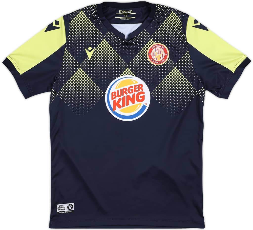 2020-21 Stevenage Away Shirt - 9/10 - (XS)