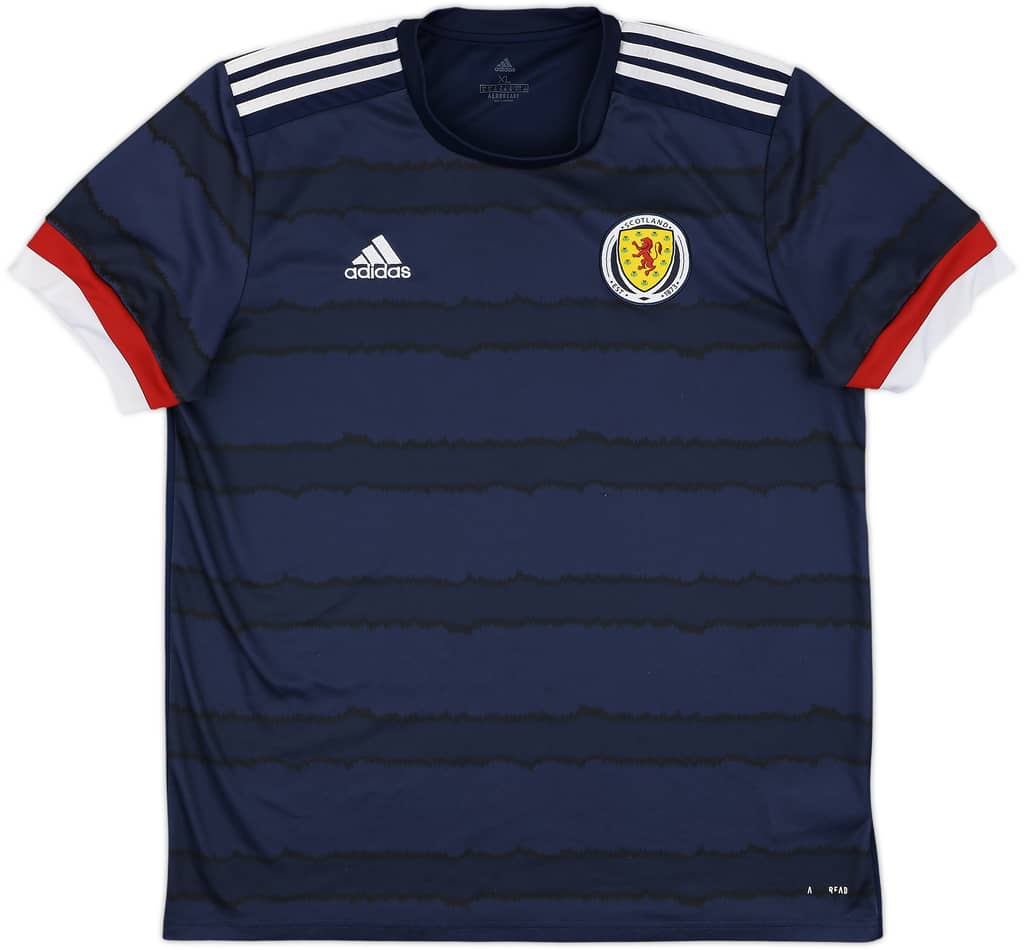 2020-22 Scotland Home Shirt - 8/10 - (XL)