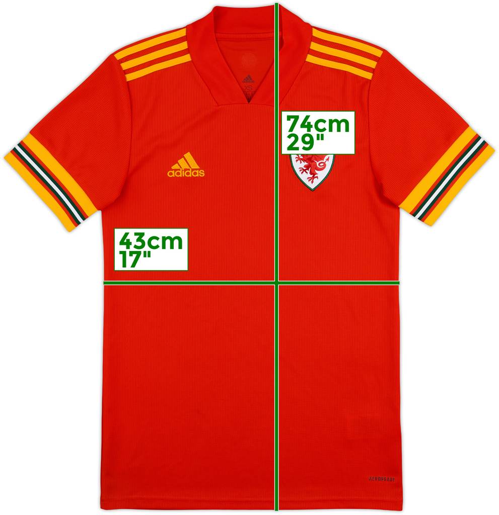 2020-21 Wales Home Shirt - 9/10 - (XS)