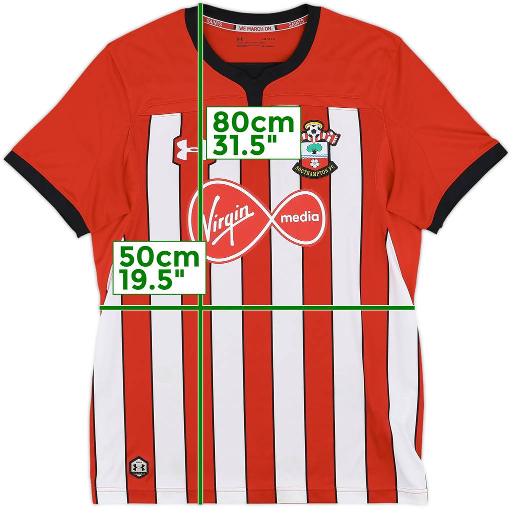 2018-19 Southampton Home Shirt - 7/10 - (L)
