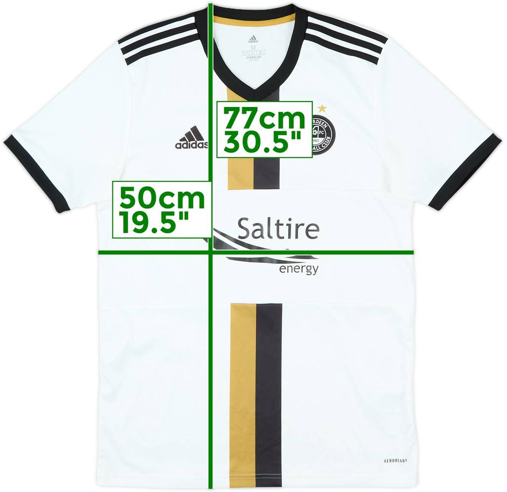 2020-21 Aberdeen Away Shirt - 10/10 - (M)