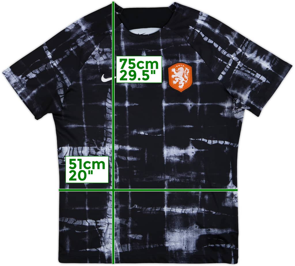 2022-23 Netherlands Nike Training Shirt - 9/10 - (L)