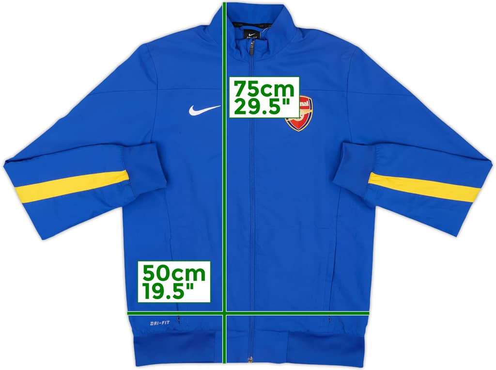 2013-14 Arsenal Nike Track Jacket - 7/10 - (S)