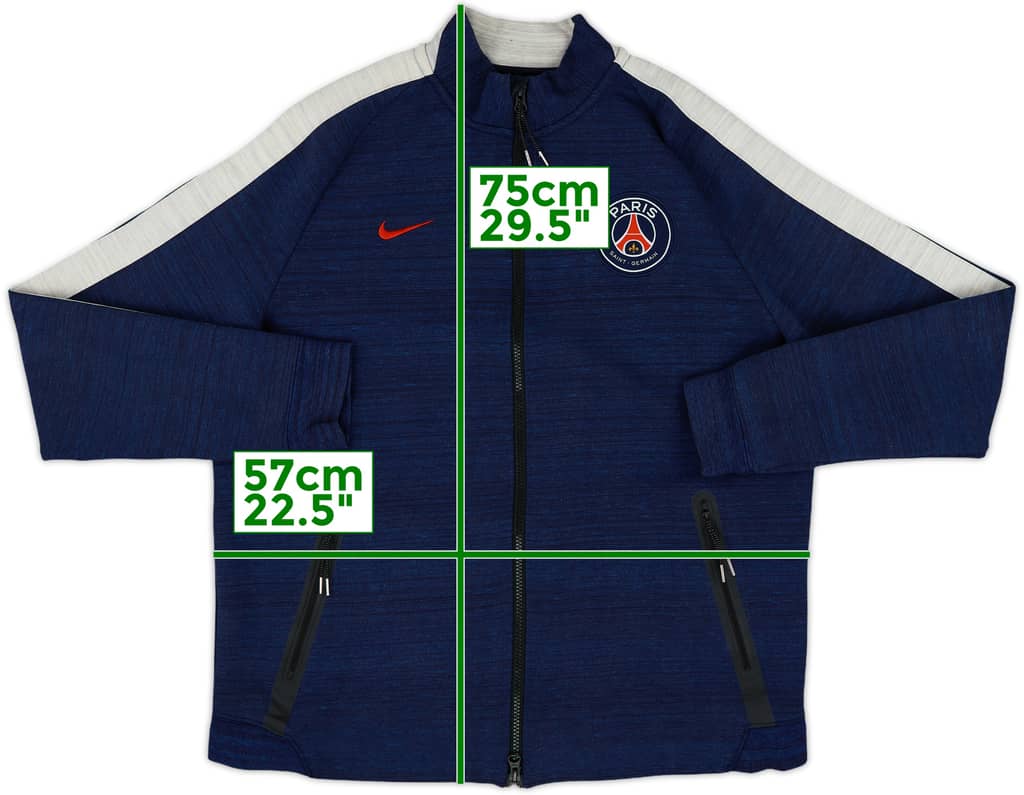2014-15 Paris Saint-Germain Nike Track Jacket - 9/10 - (L)