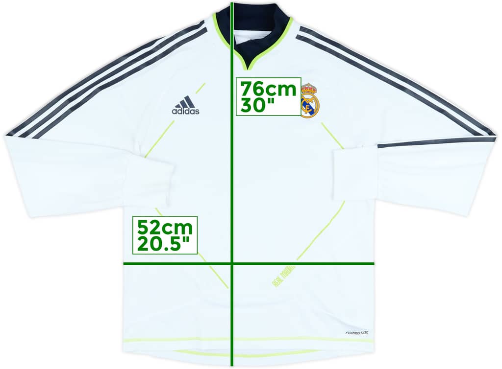 2010-11 Real Madrid adidas Formotion Training L/S Shirt - 6/10 - (L/XL)
