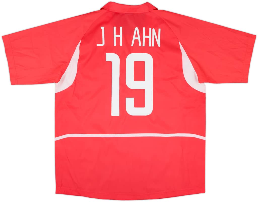 2002-03 South Korea Home Shirt J.H.Ahn #19 - 8/10 - (XL)