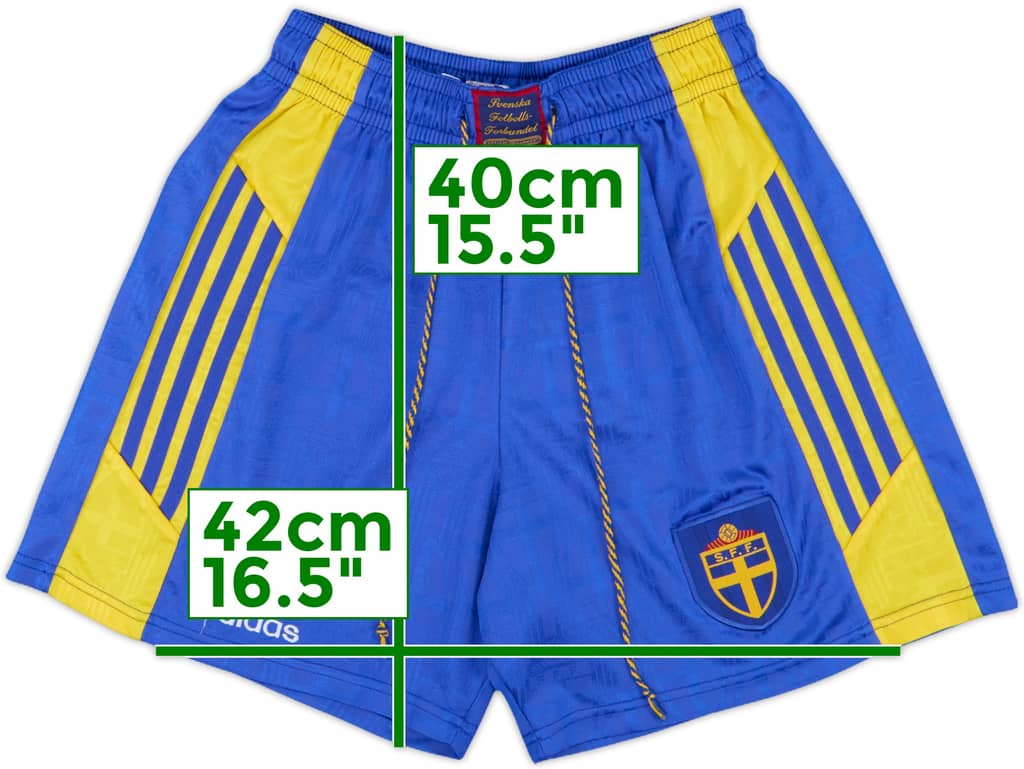 1996-98 Sweden Home Shorts - 9/10 - (M)