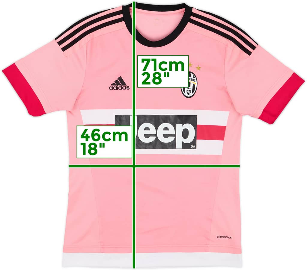 2015-16 Juventus Away Shirt - 8/10 - (S)