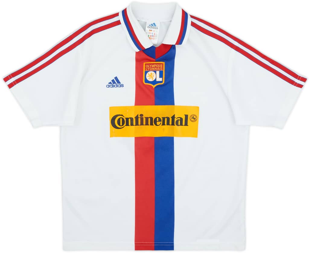 1998-00 Lyon Home Shirt - 7/10 - (M.Boys)