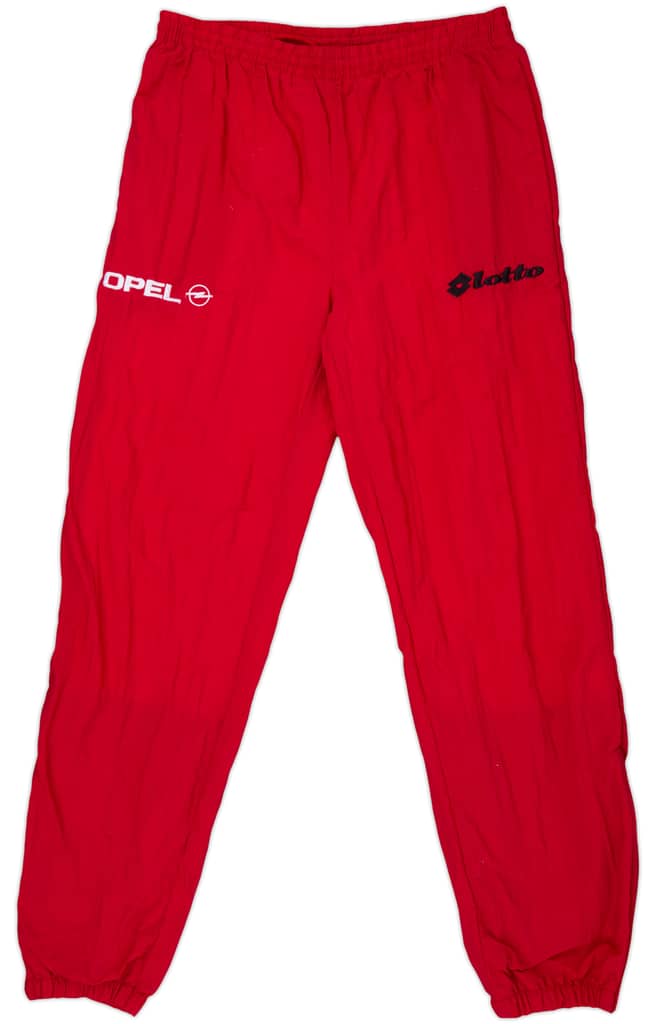 1997-98 AC Milan Lotto Track Pants/Bottoms - 9/10 - (L)
