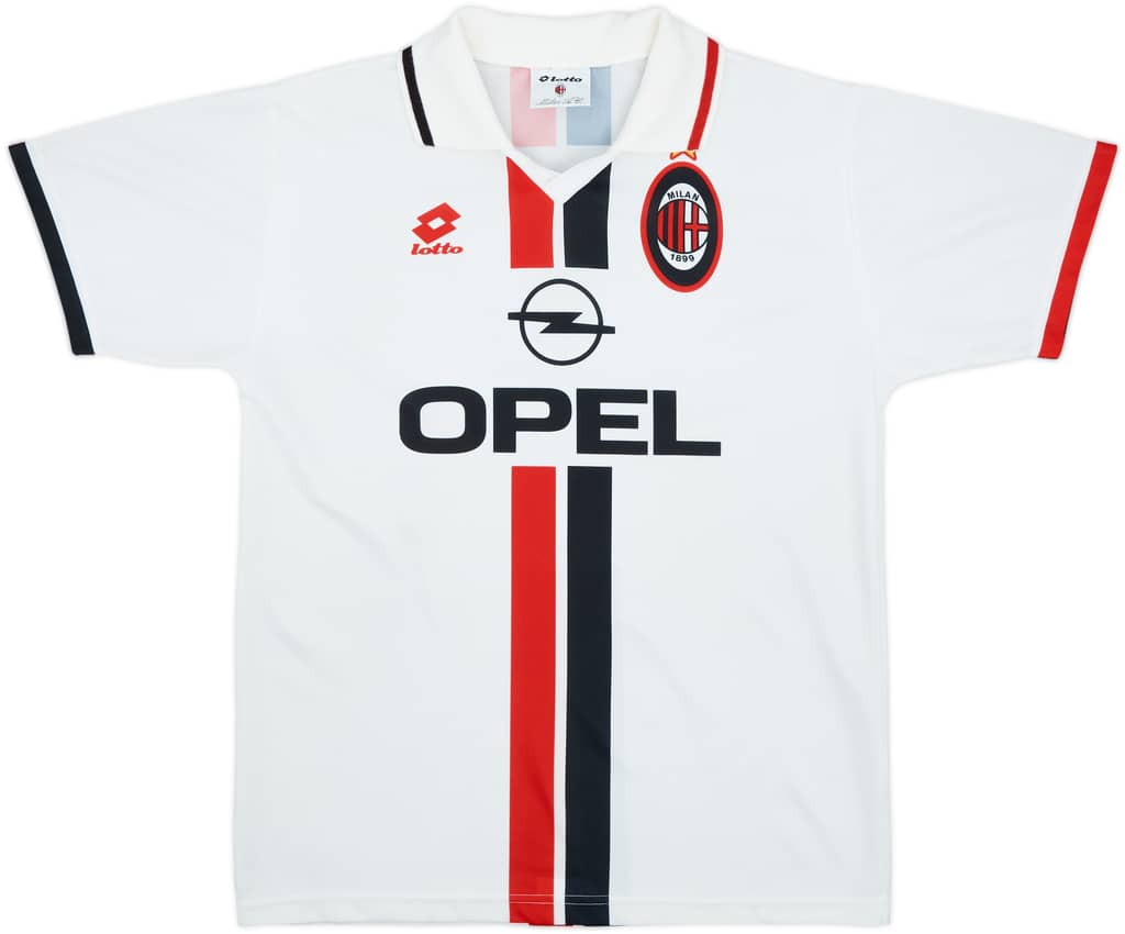 1996-97 AC Milan Basic Away Shirt - 8/10 - (L)