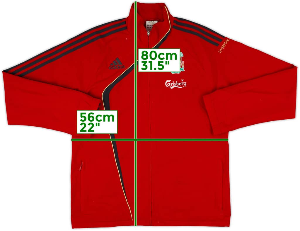 2009-10 Liverpool adidas Track Jacket - 6/10 - (M)