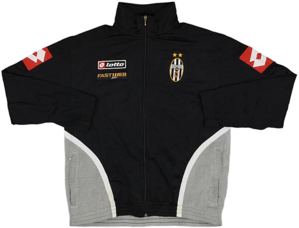 2001-02 Juventus Lotto Track Jacket - 8/10 - (L)