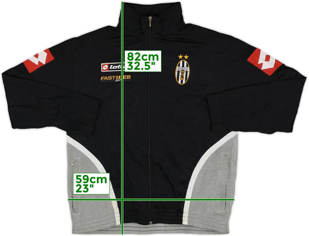 2001-02 Juventus Lotto Track Jacket - 8/10 - (L)