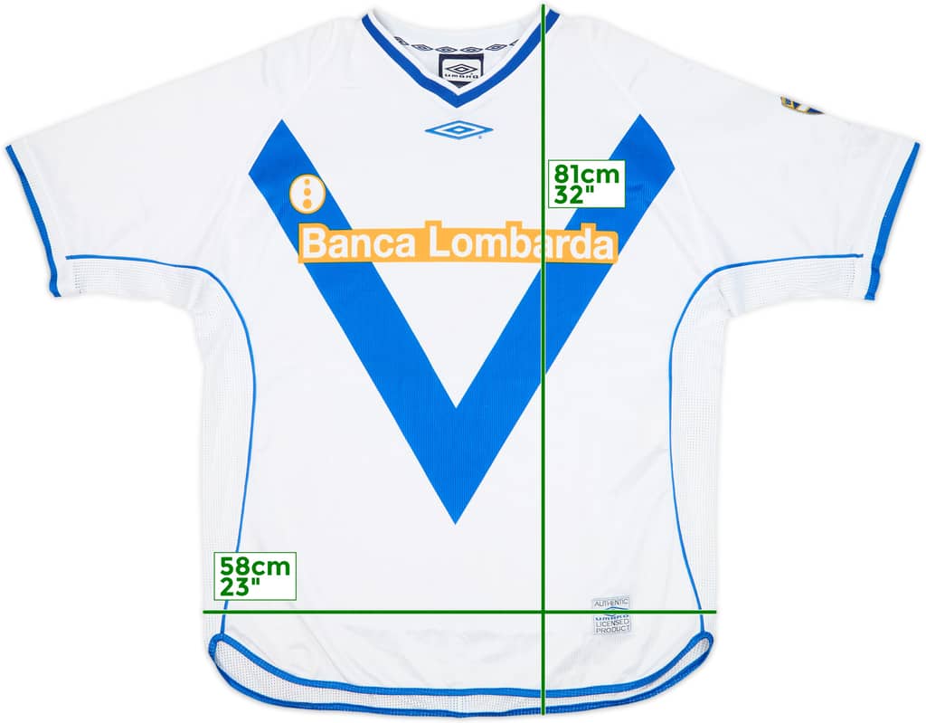 2002-03 Brescia Away Shirt - 8/10 - (XL)