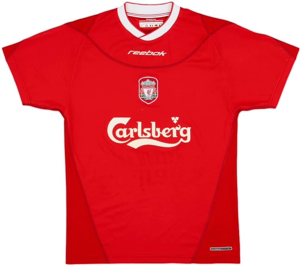 2002-04 Liverpool Home Shirt - 8/10 - (XS)