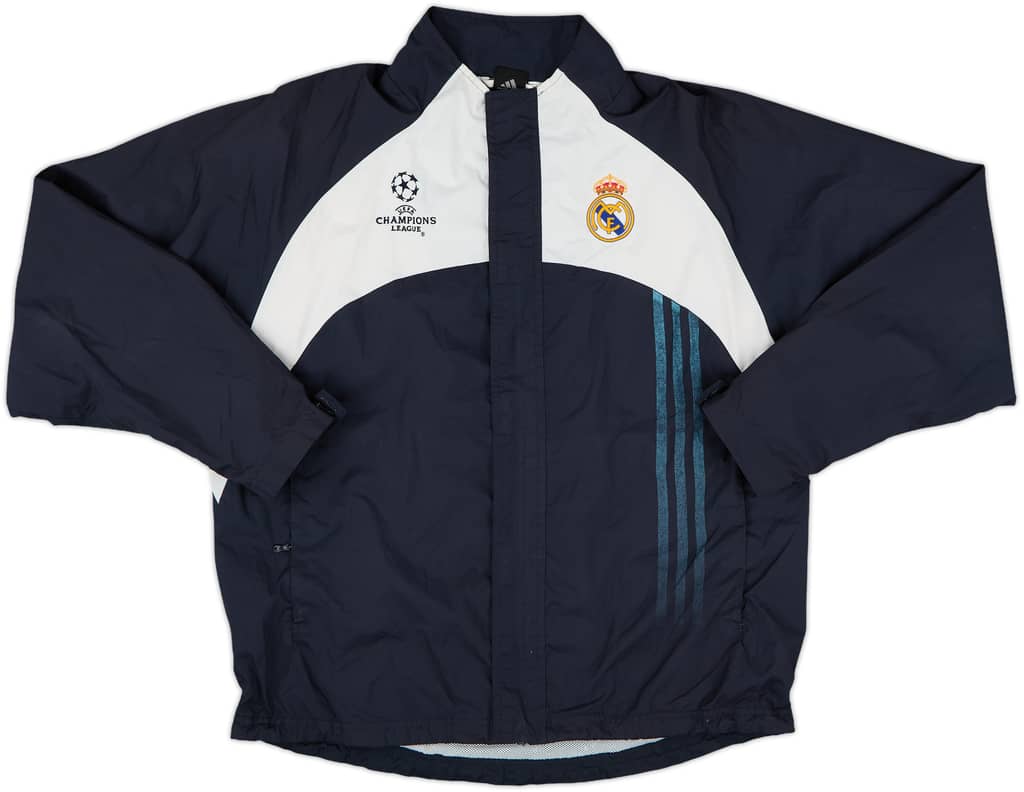 2003-04 Real Madrid adidas Champions League Track Jacket - 8/10 - (S)