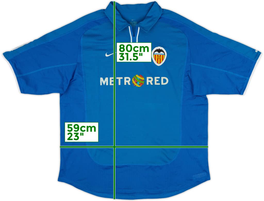 2001-02 Valencia Third Shirt - 8/10 - (L)