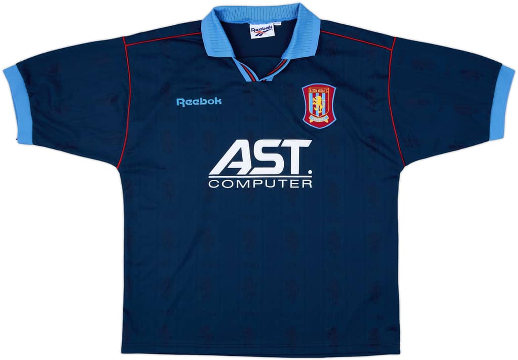 1995-97 Aston Villa Away Shirt - 8/10 - (L)