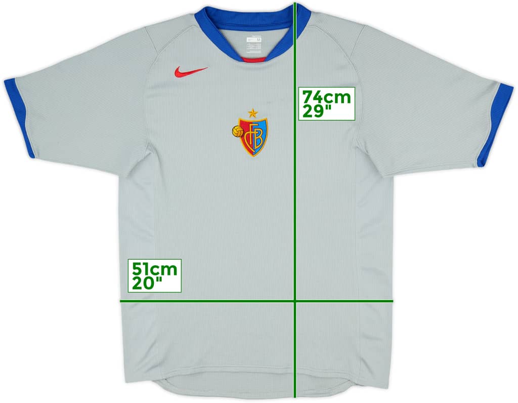 2007-08 FC Basel Away Shirt - 9/10 - (M)