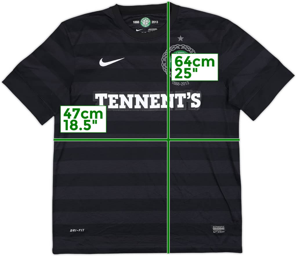 2012-13 Celtic '125th Anniversary' Away Shirt - 7/10 - (L)